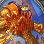Elemental de oro fundido